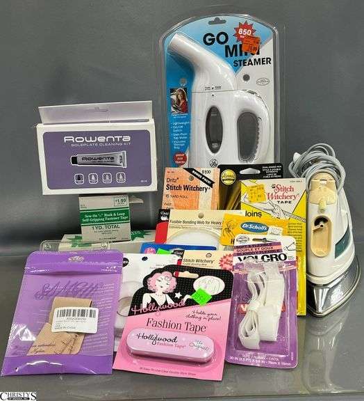 Velcro, Stich Witchery, Heat Bond, Rowenta Iron and Little Steamer image