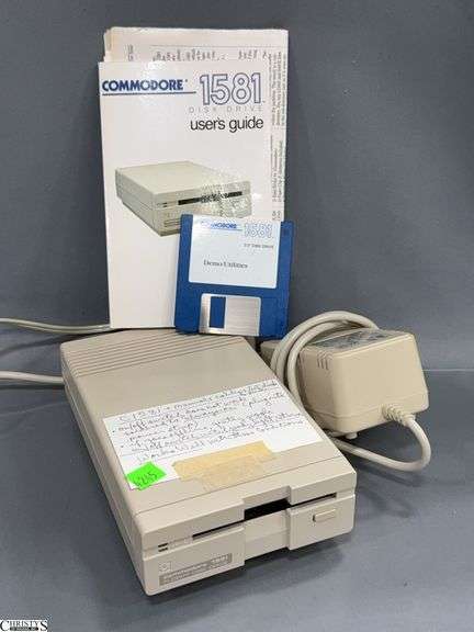 C 1581 Disk Drive, Manual, Test Disks, Cables and Power Supply image