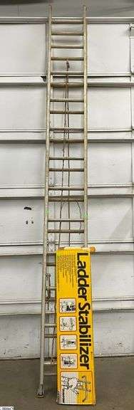 24ft All American Extension Ladder and Ladder Stabilizer image