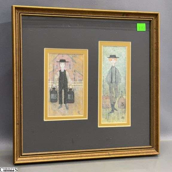 P. Buckley Moss Framed Print - 12" x 13.5" of frame image