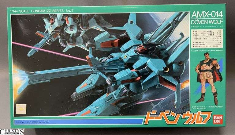 Bandai 1/144 Scale Gundam ZZ Series No.17 AMX-014 Doven Wolf Model Kit image
