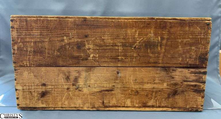 Wooden Crate Style Trunk - 27" x 14" x 13" image