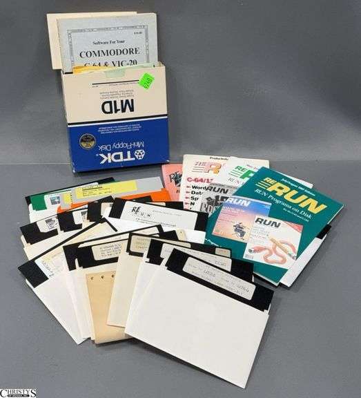RUN Manuals and Disks (4) + Pubic Domain Software image