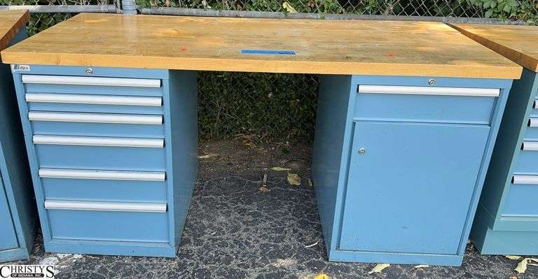 Wooden Top Work Bench 72x30x36 image