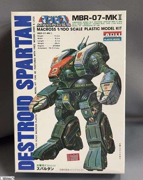 Macross 1/100 Scale Plastic Model Kit Destroid Spartan MBR-07-MKII by Arii image