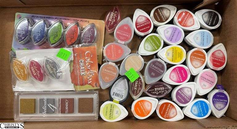 Color Box, Direct to Paper Ink Pads, Dew Drop Fade Resistant Small In Size 1.5" Long image