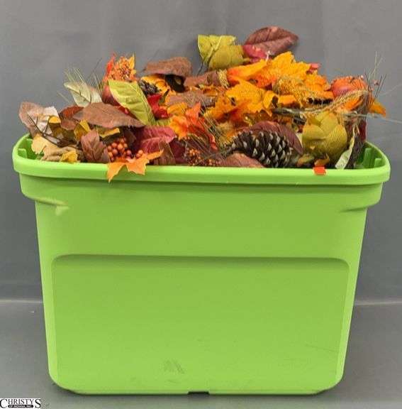 Fall/Autumn Decor - Artificial Leaves, Pumpkins, Fruit, Misc image