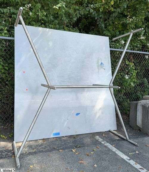 Stainless Top Table. Top is Loose Measures 84x84 image