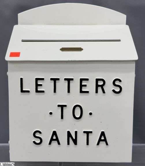 Hearth & Hand By Magnolia Letters to Santa Metal Box - 10" x 12" image