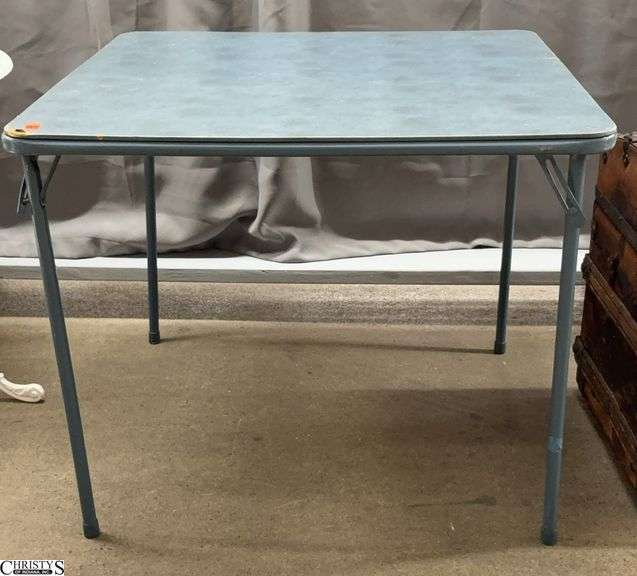 Folding Card Table - 34" x 34" x 28" image