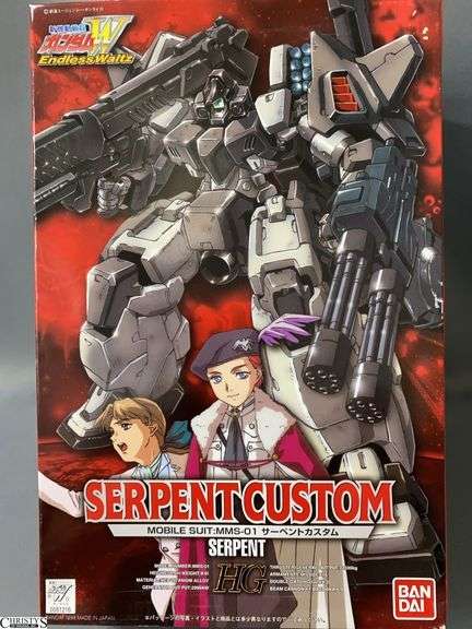 Serpent Custom Mobile Suit EW-7 1/100 Scale Model In Box image