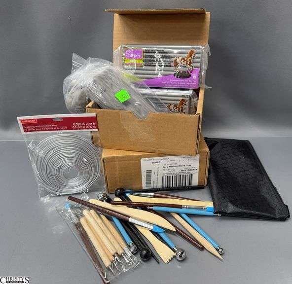 Modeling Clay, Sculpting Wire and Tools image