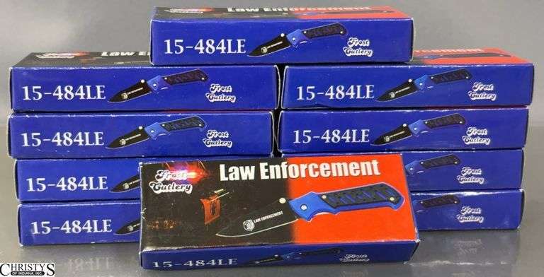 10 Law Enforcement Frost Cutlery - 7.5" Overall image