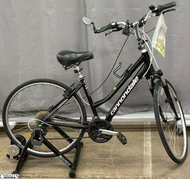 Cannondale Mountain Bike w/ Deuter Bike Trainer - 27" of tire image