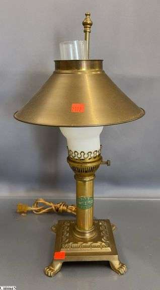 Orient Express Brass Lamp - 19" image