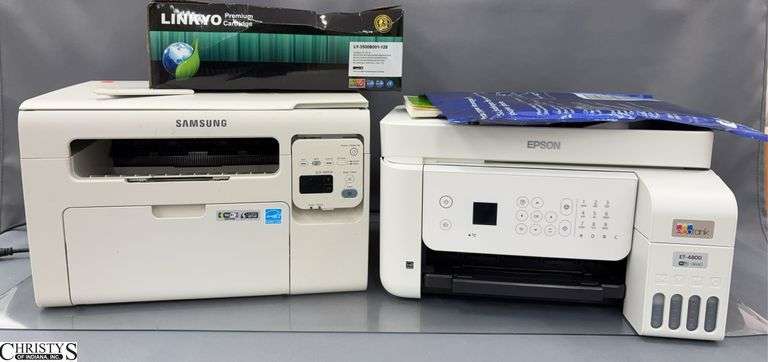 Samsung and Epson Printers - 16" x 11" x 10" of Samsung image