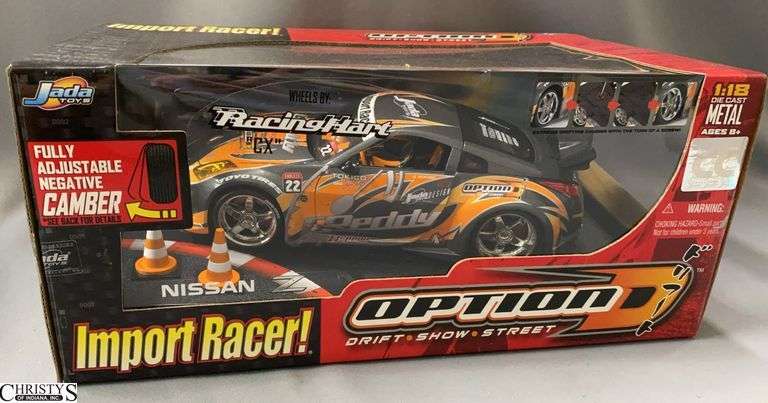Jada Toys, 1:18 Die Cast Nissan Z Racing Hart CX, In Box 2005 image