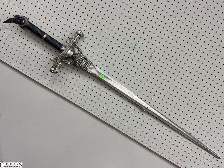 Russ Farrel Frost Cutlery Skull Motif Sword - 53" image