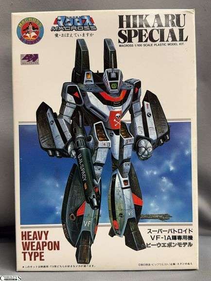 Macross 1/100 Hikaru Special Heavy Weapon Type Model In Box image