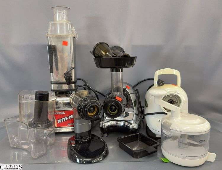 Omega, Vita-Mixer Juicers and Juicer Parts - 21" of tallest, shows wear image