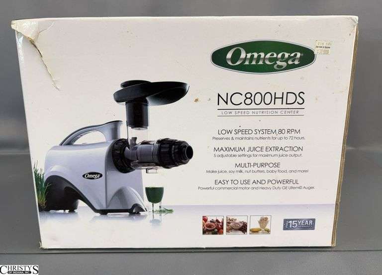 Omega NC800HDS Juicer image