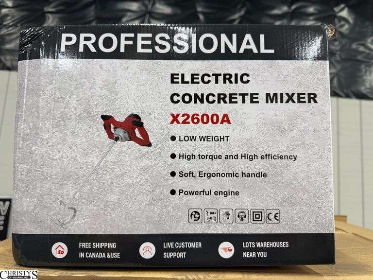 Electric Concrete Mixer X2600A image