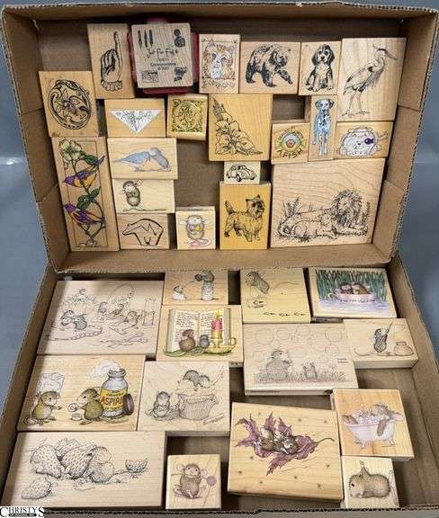 35 Stamps, Various Makers, Just for Fun, Hero Arts, Many House Mouse Designs, Birds image