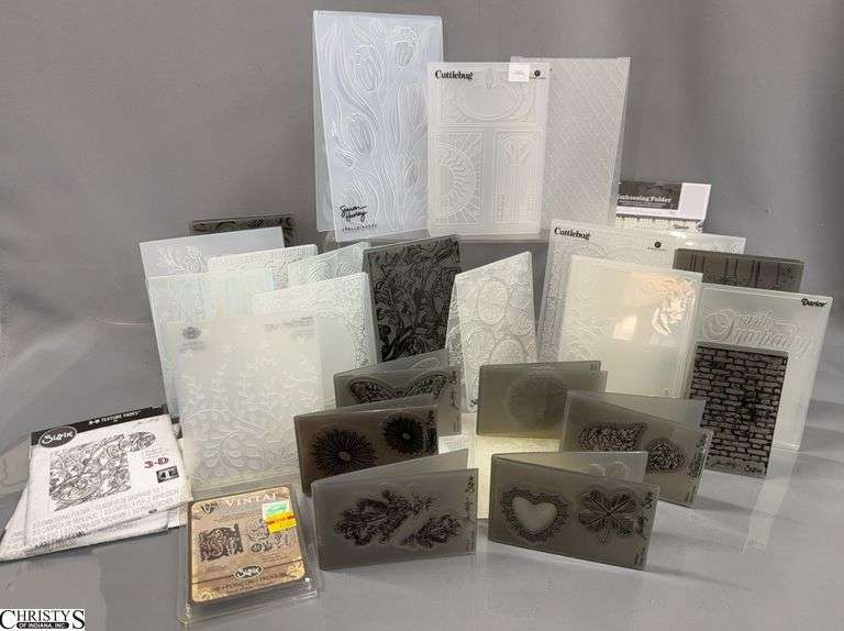 Spell Binders and Other Brands Embossing Folders and Dies image