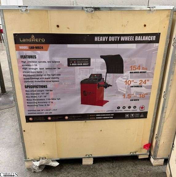 LandHonor HEAVY DUTY WHEEL BALANCER TMG-WB24 image