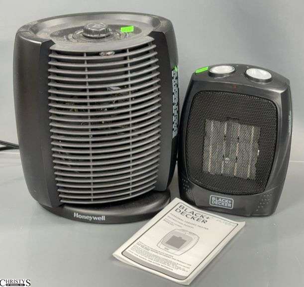 2 Small Electric Heaters image
