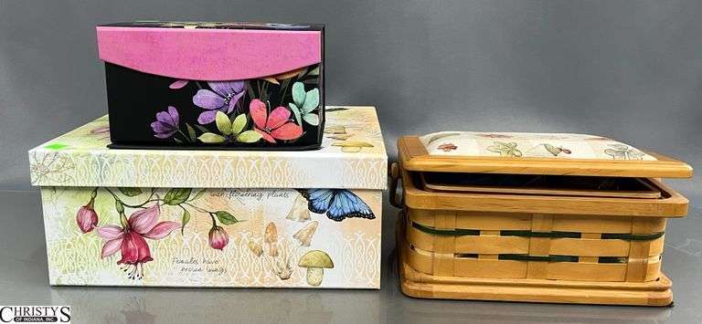 Decorative Storage Boxes, Basket Sewing and Notions image