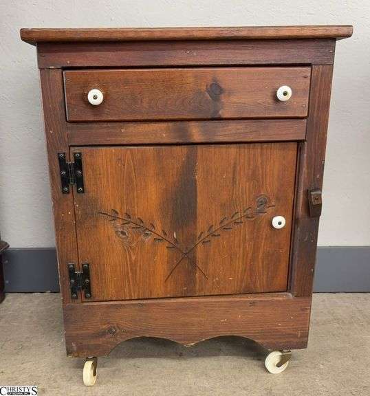 Small Pine Cabinet - 22" x 16" x 27" image