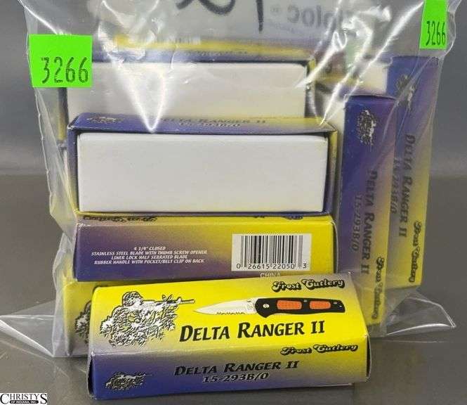 12 Delta Ranger II Frost Cutlery Knives - 5" Overall image