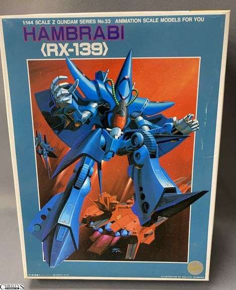 1:144 Scale Z Gundam Hambrabi RX-139 Series No 33, Bandai Model In Box image