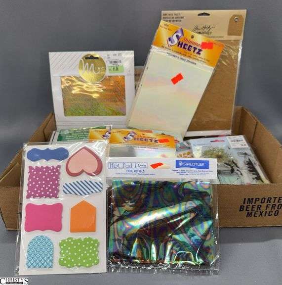 Metallic and Foil Sheets, Stamps, Sticker Gems, Substrate Sheets image