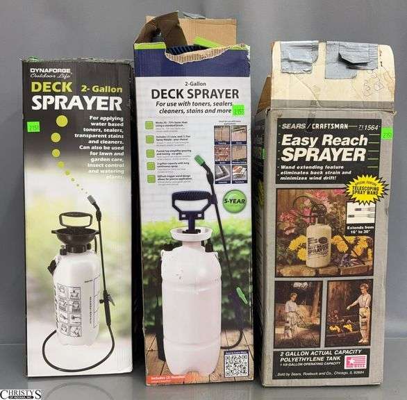 3 Hand Sprayers - Each 2 Gallon image