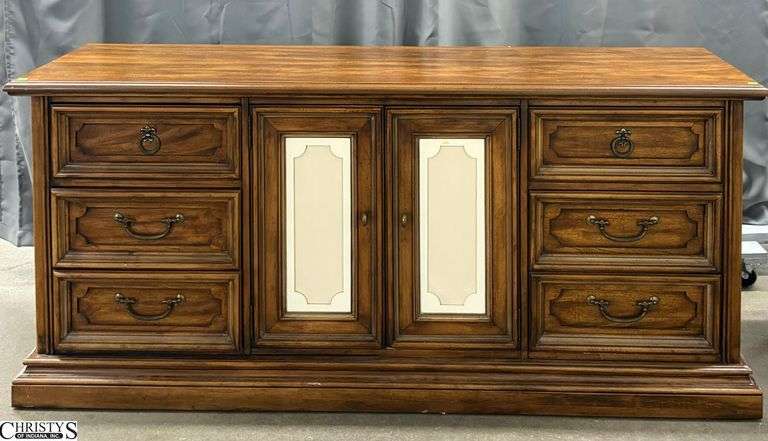 Stanley Furniture 9 Drawer Dresser - 72" x 20" x 32" image