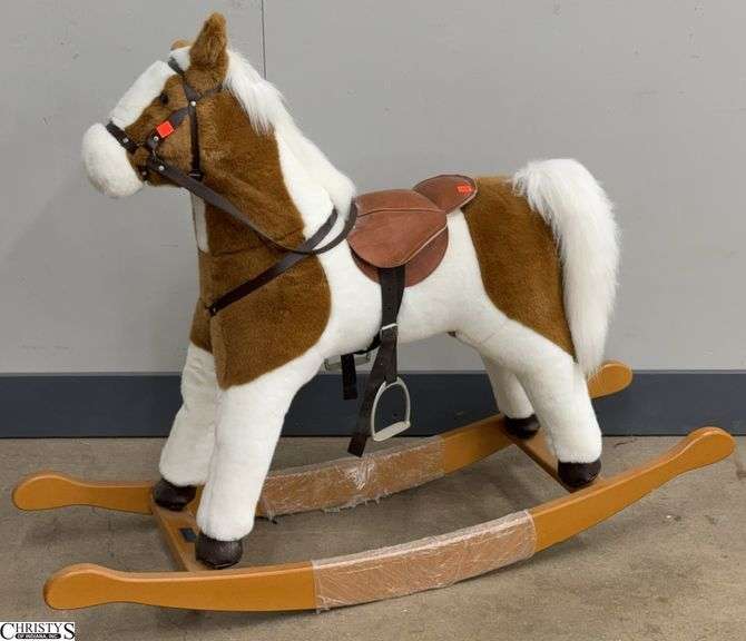 Mulholland & Balie Plush Rocking Horse - 48" x 36" image