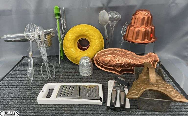 Copper Molds, Kitchen Utensils, Misc image