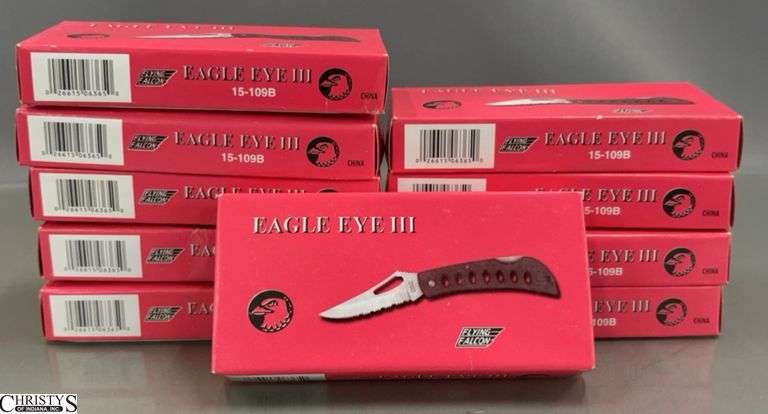10 Eagle Eye III Frost Cutlery Knives - 9" overall image