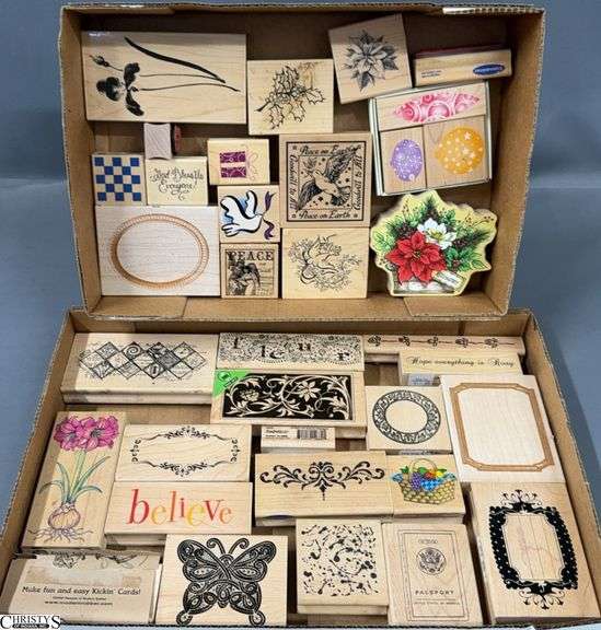 35 Stamps Various Makers and Themes, Doves, Christmas, Patterns image