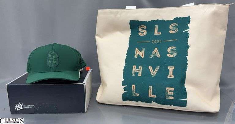 Fairway and Sharks Athletics Baseball Caps and Cooler Bag - 18" x 14" of bag image