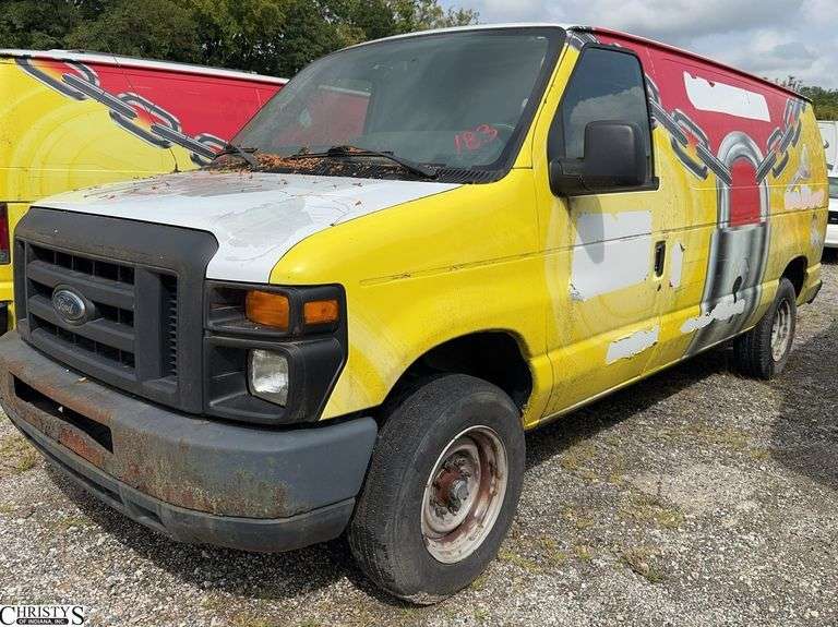 2013  FORD  E-150 Towed in, Has Tennessee Duplicate Title, Will Not Start image