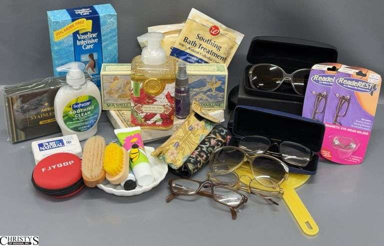 Prescription Eyeglasses and Sunglasses, Hand Soaps, Bath Products, Misc image