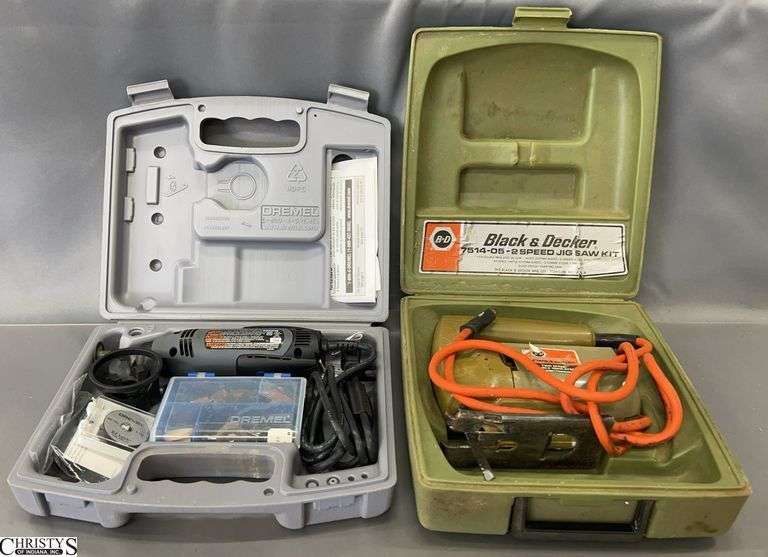 Black & Decker Jig Saw and Dremel Multitool image