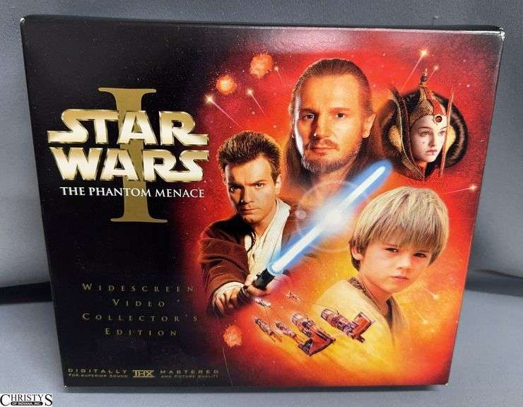 Star Wars Episode I The Phantom Menace Widescreen Collector's Edition VHS Box Set image