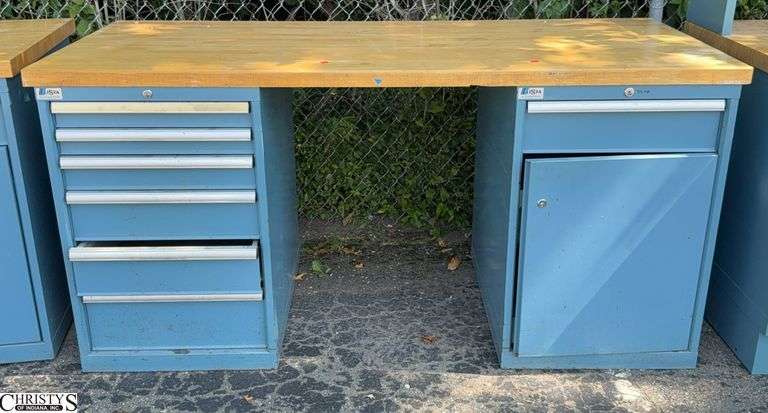 Wooden Top Work Bench 72x30x36 image