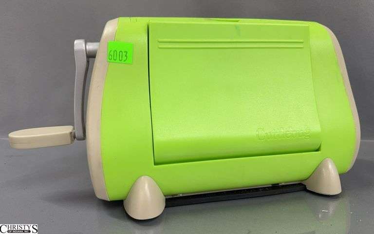 Cricut Cuttlebug Die Cutting Embossing Machine Hand Crank image