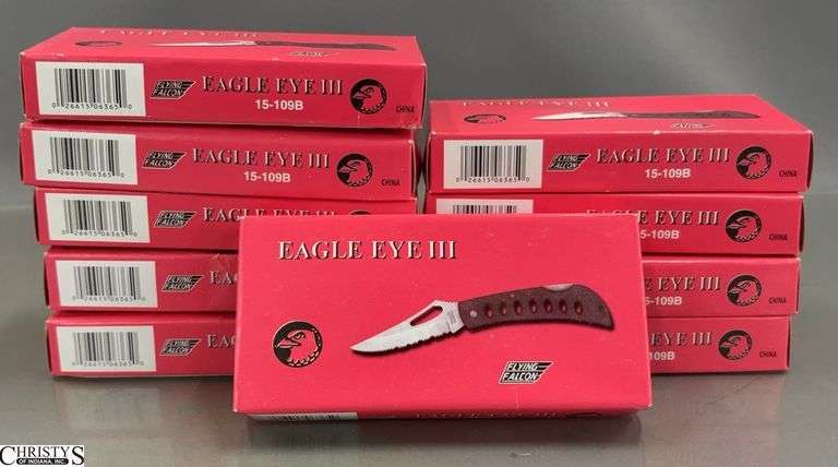 10 Eagle Eye III Frost Cutlery Knives - 9" overall image