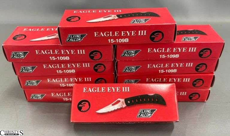 10 Eagle Eye III Frost Cutlery Knives - 9" overall image